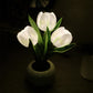 🔥Hot Sale 49% OFF💝✨LED Tulip Night Light Flower Table Lamp