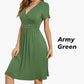 🎁Limited time 49% OFF⏳Women’s Elegant Solid-color V-neck Dress with Pockets