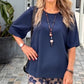 🎁Limited time 49% OFF⏳✨Women’s Round-Neck Tops ＆ Print Pants Two-Piece Set