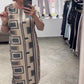 🔥Hot Sale 50% OFF💝✨Women's Casual Round-Neck Short-Sleeve Printed Dress