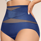 🌸Last Day-Buy 1 Get 3 Free✨4-Pack Cross-Waist Mesh Women's Thong Pants, Soft Breathable High Waist, Comfortable Non-Squeezing