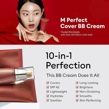 ⏰Final 3 Hours:Buy 1 Get 1 Free 🌟🌟Perfect Cover BB Cream SPF 42 PA+++
