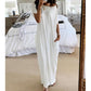 🔥💃Last Day Special Discount💃Women's Summer Casual Loose Solid Color Short-Sleeve Long Dress