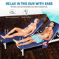 🏖️Summer Hot Sale - ONLY ￡14.99!!⚡50K+ SOLD!🌞🌊Sun Lounger Towel in Bag with Pockets Storage