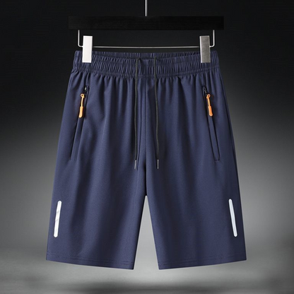 🔥HOT SALE 70% OFF🥰 Men's Elastic Summer Shorts💎Breathable, Zippered Pockets & Stretch Fit🩳❄️