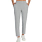 ⏳LIMITED OFFER 70%OFF🌞Women’s Fitted High-Waisted Zip-Pocket Trousers - 👖Lightweight, Breathable, Soft 26\"/27\" Ankle Pants with Zipper Pockets