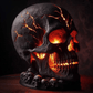 💥Historically lowest price: Save 50%- 💝☠️Skull Light Halloween Decorations Bones Flame lighting