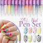 🎁🎁The Best Gift For Kids -50% OFF⏳🎨12 Colors Nail Art Pens Set