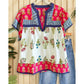 🎁Limited time 50% OFF⏳✨Women's Casual V-Neck Short Sleeve Printed Top