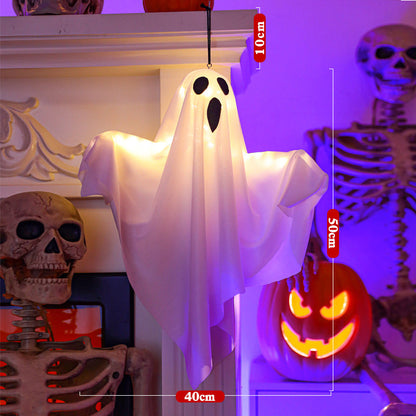 👻Halloween Sale 50% OFF🎃Glowing Ghost Chandelier for Halloween Party Decor