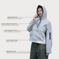 🏆LAST DAY SALE 49% OFF🔥3-in-1 Waterproof Women's Jacket – Rain, Wind & Cold, All Covered