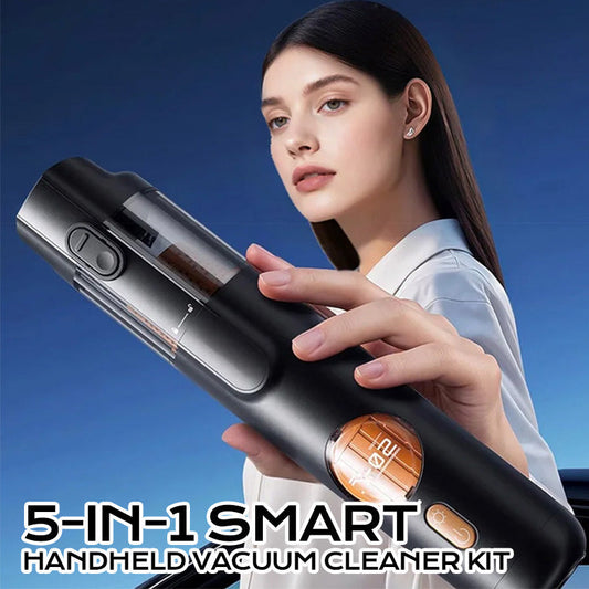 ⏳Limited-time 50% off⏰ 5-IN-1 HANDHELD VACUUM - Cordless & Powerful Suction🏠🚗