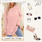 ⏰Hot Sale 49% OFF🔥-Women's Casual Long Sleeve Round Neck Top