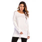 🔥Autumn Hot Sale 49% OFF🍂Women's Long Sleeve Side Slit Loose Tops