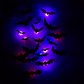 🎁Halloween promotion 50% OFF🎃Halloween 3D Bat LED Wall Light Decor🦇