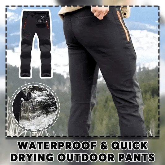 🏆LAST DAY SALE 60% OFF!!🔥Men's Insulated Water Resistant Warm Fleece Lined Ski Pants