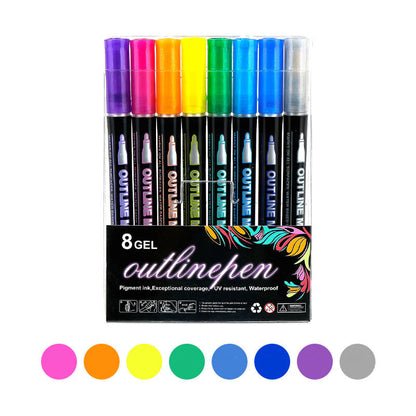 🎅Christmas Gift idea 49%OFF 🎁Coloring Lightstick Graffiti Highlighter Pens
