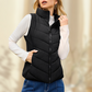 💖HOT SALE 50% OFF✨️Women's Warm Stand Collar Vest💗