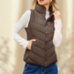 💖HOT SALE 50% OFF✨️Women's Warm Stand Collar Vest💗