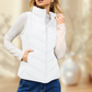 💖HOT SALE 50% OFF✨️Women's Warm Stand Collar Vest💗