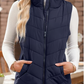 💖HOT SALE 50% OFF✨️Women's Warm Stand Collar Vest💗