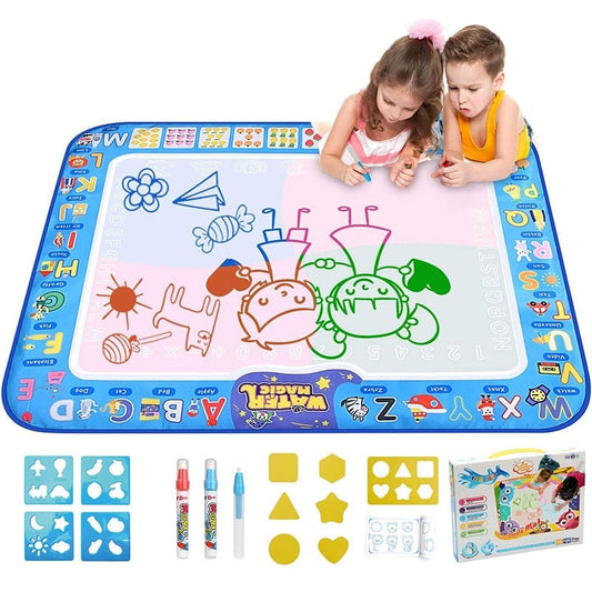 🔥Last Day Promotion 49% OFF 💕Water Doodle Mat ,Aqua Painting Drawing Mat Mess Free Learning Toy Mat