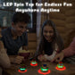 🎄BUY 2 GET 1 FREE(3 PCS)🎁Music Flashing Spinners Toy With Launcher💝Christmas Gift For Kids