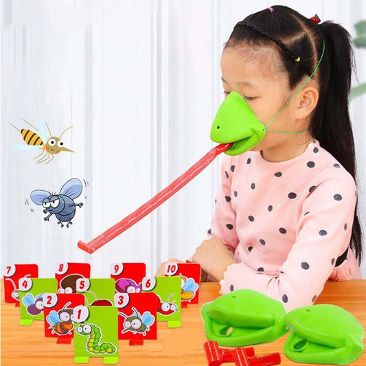 👪Christmas New Arrival-60% OFF🐸Frog Tongue Board Game-🎉Fun Family Interactive Party Game
