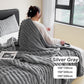 ⏰LAST DAY SPECIAL PRICE: ￡10.99!!🔥Super Soft Fur Ribbed Fleece Throw Blanket⛄