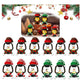 🎉2025 New Products Hot Sale🎁Christmas Decoration Mini Snowman Lantern with Hats and Scarves