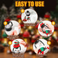 🎉2025 New Products Hot Sale🎁Christmas Decoration Mini Snowman Lantern with Hats and Scarves