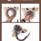🎁🎄Christmas Sale 49% OFF! 🦌Original Design Festive Christmas Antler Hat🧶