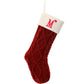 🎅Christmas Gift Idea ￡8.99!!🎁Personalized Initial Knitted Christmas Stocking🧦
