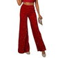 💖LAST DAY SALE 60% OFF💃Women’s Fashion Sequin Wide-Leg Pants