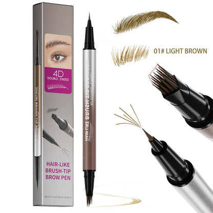 ⏳LAST DAY SALE ONLY￡7.99!🔥🏆Flash Sale⚡50K+ SOLD! Almost Gone💥💕2-in-1 Waterproof Liquid Brow Pen