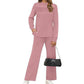 🔥LAST DAY SALE 60% OFF👍✨2026 Women's Mock Neck Long Sleeve Lounge Set
