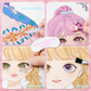 👑LAST DAY SALE ONLY ￡11.99!! 🎨 Princess Makeup & Diamond Painting Craft Kit – Mess-Free Paper Play, Realistic Fun for Girls ✨
