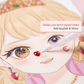 👑LAST DAY SALE ONLY ￡11.99!! 🎨 Princess Makeup & Diamond Painting Craft Kit – Mess-Free Paper Play, Realistic Fun for Girls ✨
