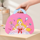 👑LAST DAY SALE ONLY ￡11.99!! 🎨 Princess Makeup & Diamond Painting Craft Kit – Mess-Free Paper Play, Realistic Fun for Girls ✨