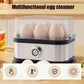 🥚 LIMITED-TIME 50% OFF! 🍳 Multifunctional Egg Steamer with Clear Lid – Boil, Poach or Omelet✨
