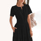 💕HOT SALE 55% OFF💕Women's Boho Chic Smocked Waist Maxi Dress