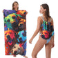 🥳LIMITED TIME 50% OFF!🏖️2-in-1 Convertible Beach Towel & Drawstring Backpack