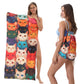 🥳LIMITED TIME 50% OFF!🏖️2-in-1 Convertible Beach Towel & Drawstring Backpack