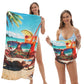 🥳LIMITED TIME 50% OFF!🏖️2-in-1 Convertible Beach Towel & Drawstring Backpack