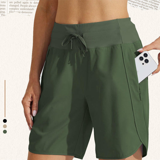 🔥New Arrival 50% OFF🔥Women's Active 7 Inseam Athletic Long Running High Wasistband Shorts
