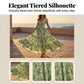 🏖️Summer Cool Deal: 49% OFF!!💃Women’s V-Neck Smocked Floral Maxi Dress – Lightweight Cotton Blend, Summer Essential