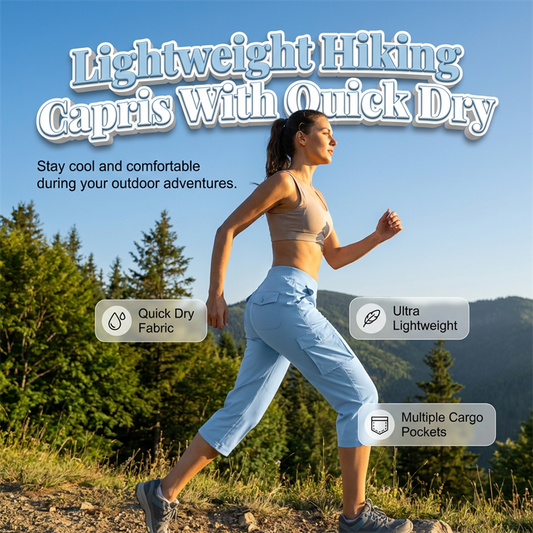 💥✨Limited-time 49% Off ✨Women's Lightweight Cargo Capris🌿 Adventure-Ready Comfort And Style 🌿