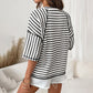 🔥HOT SALE 50% OFF✨Women's Striped Relaxed Fit T-Shirt