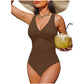 💖Last Day Promotion - Only £14.99!!👚Women's Tummy Control One-Piece Swimsuit🔥