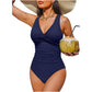 💖Last Day Promotion - Only £14.99!!👚Women's Tummy Control One-Piece Swimsuit🔥